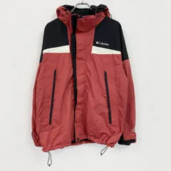 Columbia　コロンビア　マウンテンパーカー　赤　レッド　Lサイズ　古着【値引き交渉OK！】のサムネイル