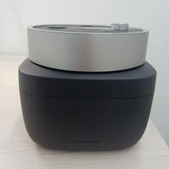 【展示商品】 バルミューダ　BALMUDA 炊飯器 3合 BALMUDA The Gohan ブラック K08A-BKのサムネイル