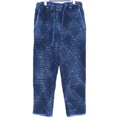 PORTER CLASSIC KOGIN ART CROPPED PANTS サイズ2 ブルーのサムネイル