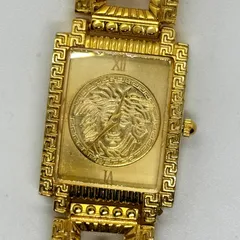 Gianni Versace ジャンニ・ヴェルサーチ 09006 ゴールド QZ レディース 腕時計 稼働品のサムネイル