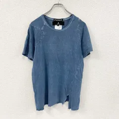 ANREALAGE　アンリアレイジ　Advantage cycle　アシンメトリー半袖Tシャツ　青　ブルー　1サイズ　古着【値引き交渉OK！】のサムネイル