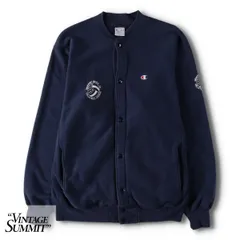 古着 90年代 チャンピオン Champion REVERSE WEAVE リバースウィーブ 刺繍タグ スウェット カーディガン USA製 メンズL相当/evb032496のサムネイル