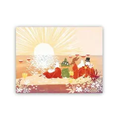 MOOMIN ムーミン テーブルマット Moomin Sunset Reddish OPD060116のサムネイル