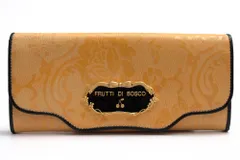 フルッティ ディ ボスコ／FRUTTI DI BOSCO 長財布 財布 ウォレット レディース 女性 女性用 エナメル パテント レザー 革 本革 ベージュ  356-1092-01-1000 Sera merlette セーラ メルレット レース柄 小銭入れのサムネイル