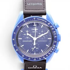 オメガ OMEGA 腕時計 スウォッチ ネプチューン MISSION TO NEPTUNE スピードマスター Swatch SO33N100 【保証書・箱付】のサムネイル