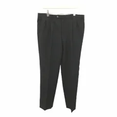 ジバンシィ GIVENCHY スラックスパンツ 黒 ブラック プリーツ 無地 センタープレス 長ズボン ボトムス /YU ■GY50のサムネイル