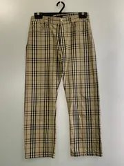【中古品】 BURBERRY バーバリー BLACK LABEL NOVA CHECK PANTS ブラックレーベル ノヴァチェック パンツ メンズ ボトムス 【152-260709-hu-17-min】のサムネイル