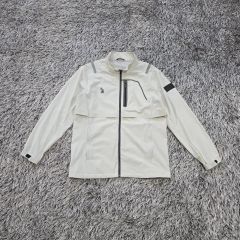値下げ）8YARDS メッシュブルゾン 白 メンズ - メルカリ