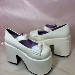 ♡新品未使用♡ 　美品　Ｍサイズ 【23.0cm-23.5cm】 　ヨースケ YOSUKE  　レディース 　厚底パンプス　厚底 ストラップ シューズパンプス　 MY1527-445のサムネイル