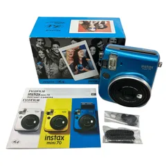 2026年最新】チェキ instax mini 70 ブルーの人気アイテム - メルカリ
