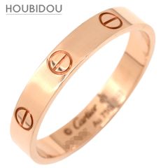 ミニラブリング #62 カルティエ K18PG指輪 Cartier - メルカリ