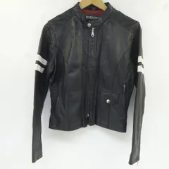 DEGNER デグナー ROLE AND CODE ロールアンドコード メッシュレザージャケット ブラック Lサイズ ※中古のサムネイル