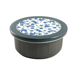 有田焼 平蓋おしゃれおひつ 1.5合 花うさぎのサムネイル