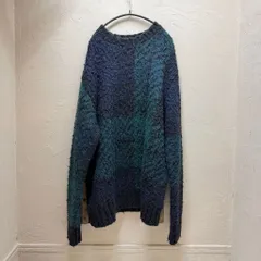 sacai サカイ 23AW Jacquard Knit Pullover ニットセーター 23-03202M ブラック&グリーン Size:3【代官山B07】のサムネイル