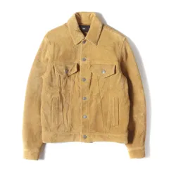 Rags McGREGOR ラグスマックレガー ジャケット ベージュ サイズ:S サードタイプ カウスウェード トラッカージャケット 3rd TRUCKER LEATHER JACKET 211147602 日本製 アウター ブルゾン【メンズ】【中古】のサムネイル