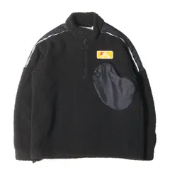 【美品】OFF-WHITE オフホワイト ジャケット ブラック 黒 サイズ:M ハーフジップ プルオーバー フリース ジャケット Logo Plaque Pullover イタリア製 アウター ブルゾン 上着【メンズ】【中古】【K4872】のサムネイル