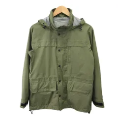 マーガレットハウエル MHL. ナイロンマウンテンパーカー Ⅱ カーキ フード付き 長袖 ボタン留め / 578-125001 NP ■GY06のサムネイル