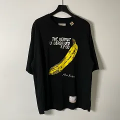 Maison MIHARA YASUHIRO メゾンミハラヤスヒロ ツアーベルベット バナナ BANANA Tシャツ (on 95)のサムネイル