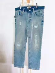 モンヴィンテージ(28インチ)ZADIG&VOLTAIRE ザディグ・エ・ヴォルテール レディース ヴィンテージ ストレッチ ライトブルーデニムのサムネイル