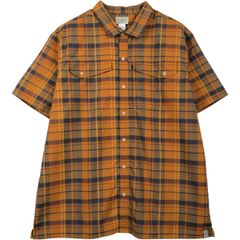 26夏 KEATON CHASE キートンチェイス プルオーバー半袖シャツ XL