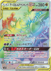 [SM12]アーゴヨン&アクジキングGX【HR】113/095 IT58GJK6VT8Kのサムネイル