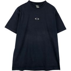 OAKLEY/オークリー】Tシャツ 銀タグ ソフトウェア センターロゴ 90s