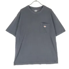 Danton ダントン ワンポイントロゴ 半袖 Tシャツ 42 グレー メンズ 古着のサムネイル