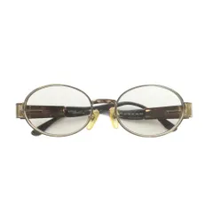 フェンディ FENDI サングラス 眼鏡 メタルフレーム オーバル型 52 茶 ブラウン ゴールドカラー SL7168 /MI ■OH ■GY18のサムネイル