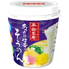 ヤマダイ 手緒里庵 あっさり仕立てのそうめん 31g×6個入| 送料無料 インスタント食品 カップ麺 即席 ストック 飲食店 素麺 ケース買い まとめ買い 業者 仕入れ 大量 簡単のサムネイル