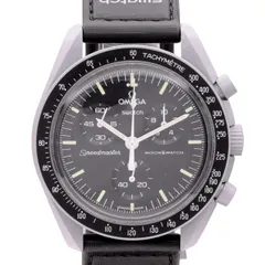 OMEGA オメガ SWATCH スウォッチ MISSION TO THE MOON ミッション トゥ ザ ムーン 電池式 クォーツ SO33M100 腕時計 メンズ腕時計 外箱 内箱 取扱説明書 保証書付きのサムネイル