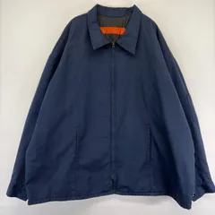 古着 レッドキャップ RED KAP ジャケット 中綿 フルジップ 大きいサイズ ワーク　作業着 3XL-RG  ネイビー系 無地 メンズのサムネイル