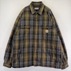 Carhartt フランネルシャツジャケット最終価格 - メルカリ