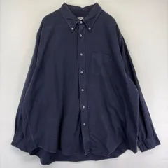 古着 ブルックスブラザーズ Brooks Brothers 長袖シャツ シャモア 大きいサイズ ボタンダウン 1818 2XL  ネイビー系 メンズのサムネイル