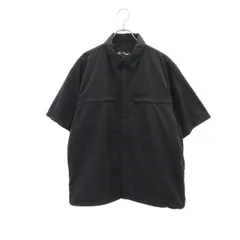 WILDTHINGS ワイルドシングス 半袖 ワークシャツ L ブラック メンズ 古着のサムネイル