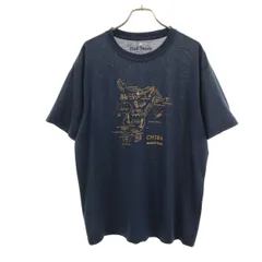 mont-bell モンベル 千葉エリア限定 半袖 Tシャツ L ネイビー アウトドア メンズ 古着のサムネイル