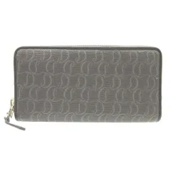 未使用 クリスチャンルブタン パネトーネ 1245220 ジャガード グレー メンズ ラウンドファスナー長財布 財布 1296 Christian Louboutinのサムネイル