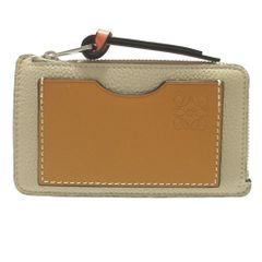 ロエベ 長財布 リピート アナグラム レザー 本革 ハニーベージュ 付属