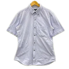 NEWYORKER ニューヨーカー半袖シャツ sizeMEDIUM/ライトブルーのサムネイル