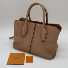 TOD'S トッズ ハンドバッグ トートバッグ Holly ホリー 複数ポケット レザー 本革 ブラウン 茶色のサムネイル