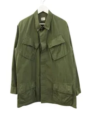 ヴィンテージ VINTAGE 60s US ARMY 米軍実物 ジャングルファティーグ ジャケット M-L 4th リップストップ ミリタリー オリーブのサムネイル