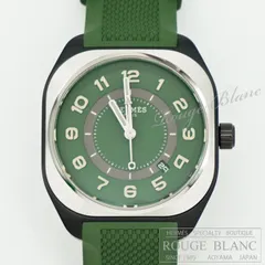 エルメス　国内定価 1,408,000円　H08　腕時計　メンズ　ヴェール（グリーン）　【新品】のサムネイル