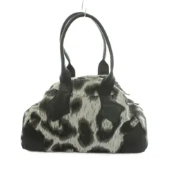 ヴィヴィアンウエストウッド Vivienne Westwood ハンドバッグ トートバッグ 総柄 黒 ブラック グレー /MI ■GY17のサムネイル