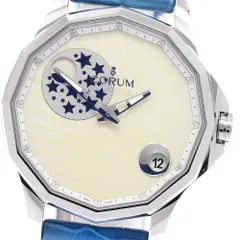 コルム CORUM A384/03121 アドミラルズカップ レジェンド38 ミステリームーン ダイヤベゼル 自動巻き ボーイズ 美品 保証書付き_935448のサムネイル