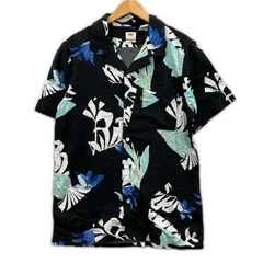 美品 Levi's リーバイス タグ付き半袖シャツ sizeS/ブラック×ホワイト×ブルー系のサムネイル