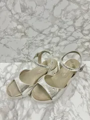 SHOE GALLERY OTA シューギャラリーオオタ シルバー ストラップサンダル 日本製 レディース◆Size 23.0のサムネイル
