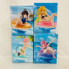 To LOVE る Aqua Float Girls 프라이즈 피규어 4개 정리 세트