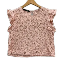 ZARA BASIC ザラベーシックカットソー sizeEUR M/ピンクのサムネイル