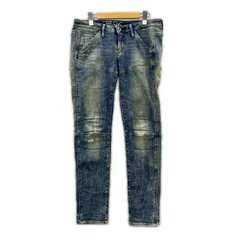 G-STAR RAW ジースターロウ バイカーデニムパンツ sizeW27L30/ブルーのサムネイル