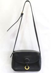 LANCEL ターンロック ブラック ゴールド金具 ショルダーバッグh733 