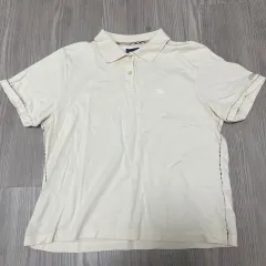 【232136】BURBERRY GOLF バーバリーゴルフ  半袖ポロシャツ　コットン100％　ノバチェック　メンズ　三陽商会　LL メンズ  ・ ベージュのサムネイル